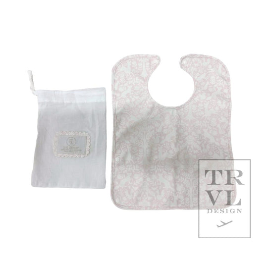 TRVL Best Bib- Woodland Pink