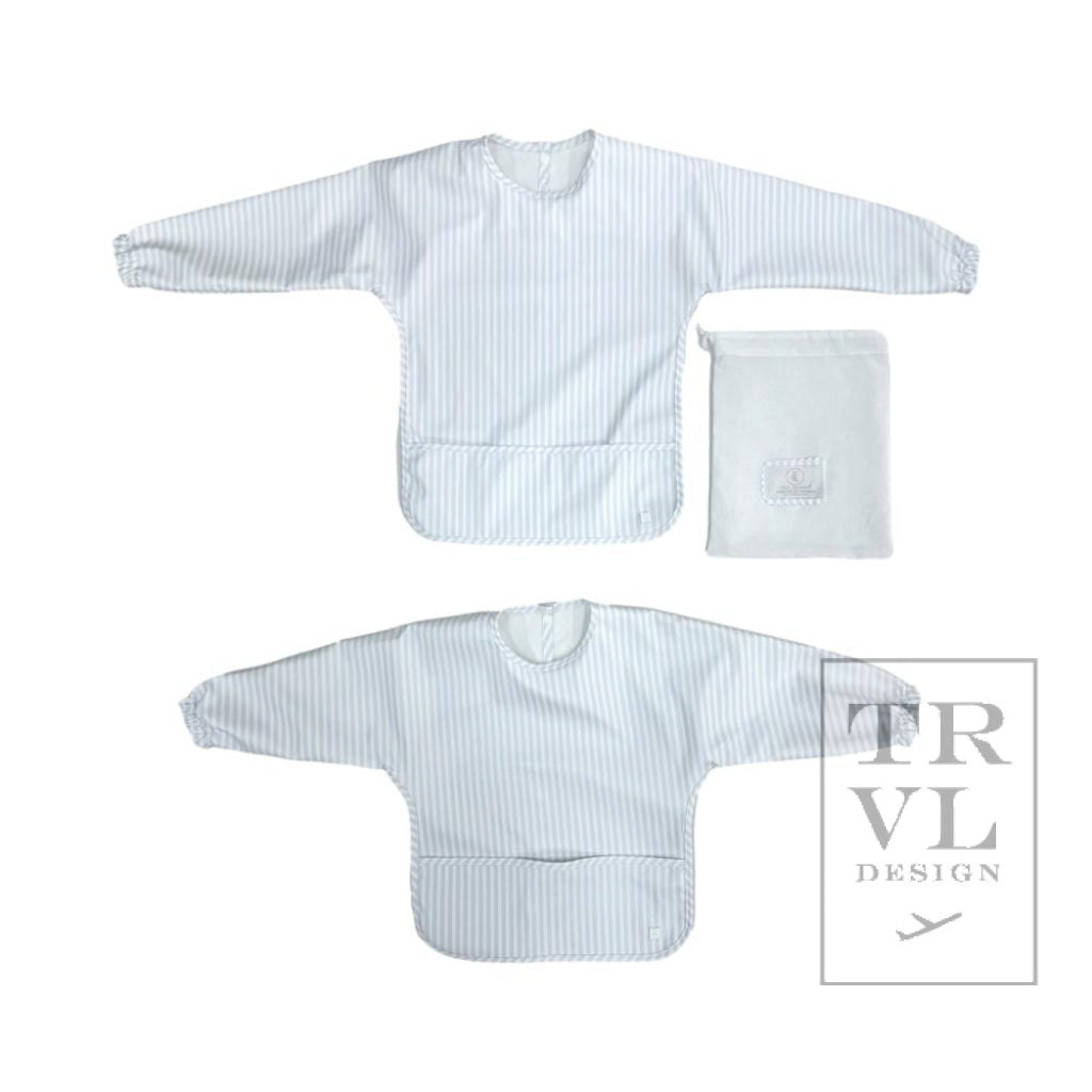 TRVL Perfect Smock Large - Pimlico Stripe Blue