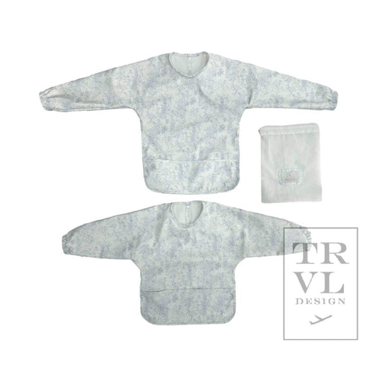 TRVL Perfect Smock Small - Bunny Toile Blue