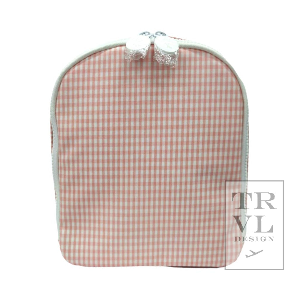 TRVL Lunch Bag- Taffy Gingham