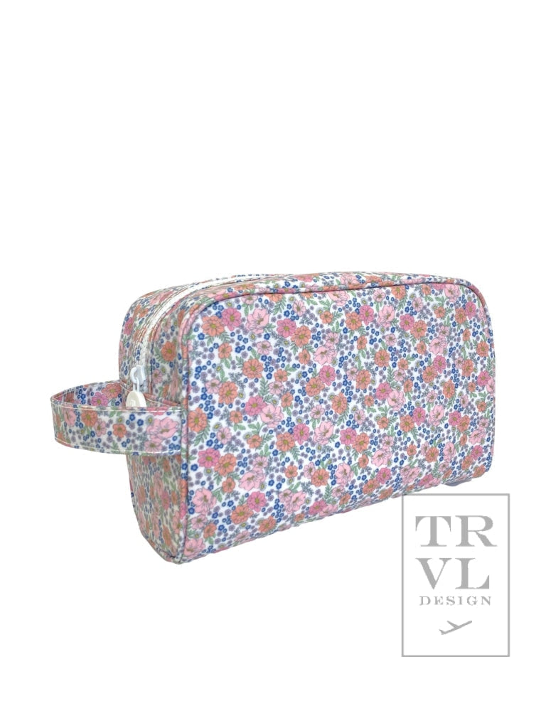 TRVL Toiletry Bag- Garden Floral