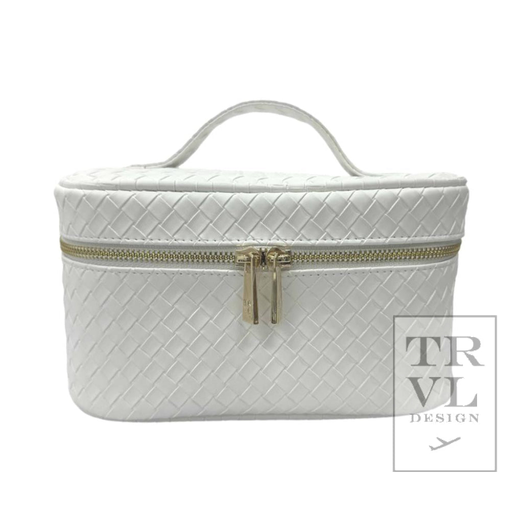 TRVL Luxe Bridal Train- Woven White