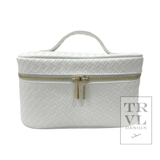 TRVL Luxe Bridal Train- Woven White