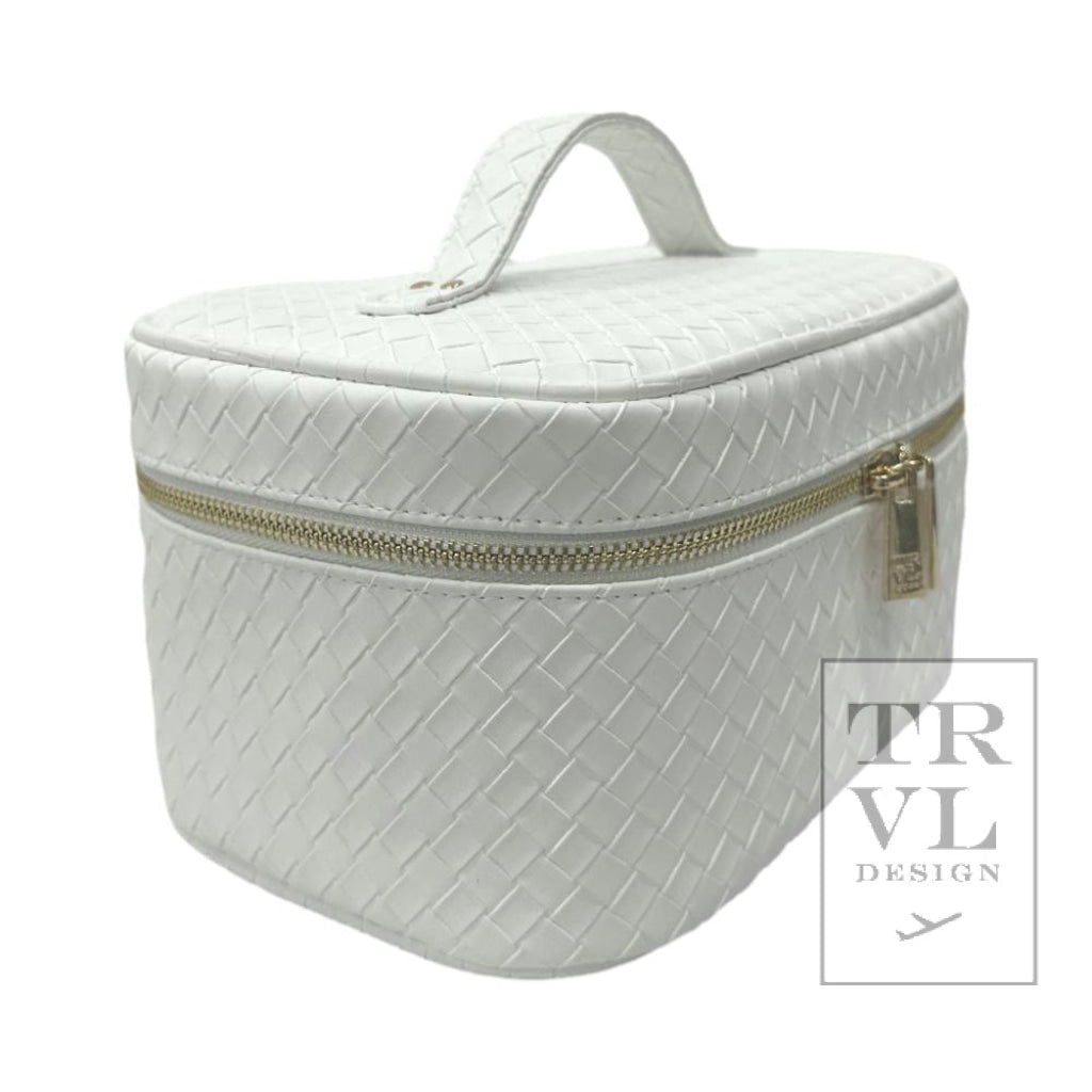 TRVL Luxe Bridal Train- Woven White