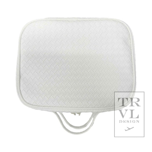 Luxe Bridal TRVL2 Case- Woven White