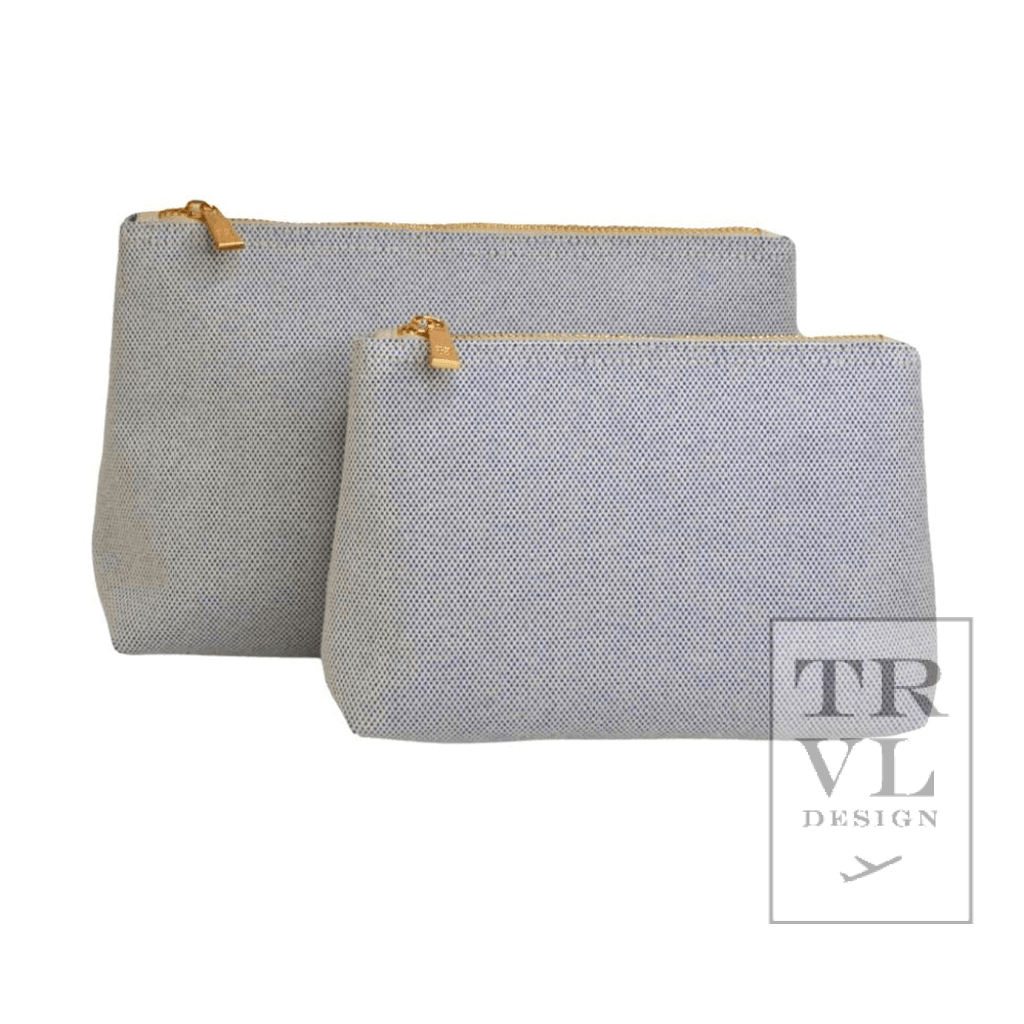 Luxe Linen Duo Set- Blue