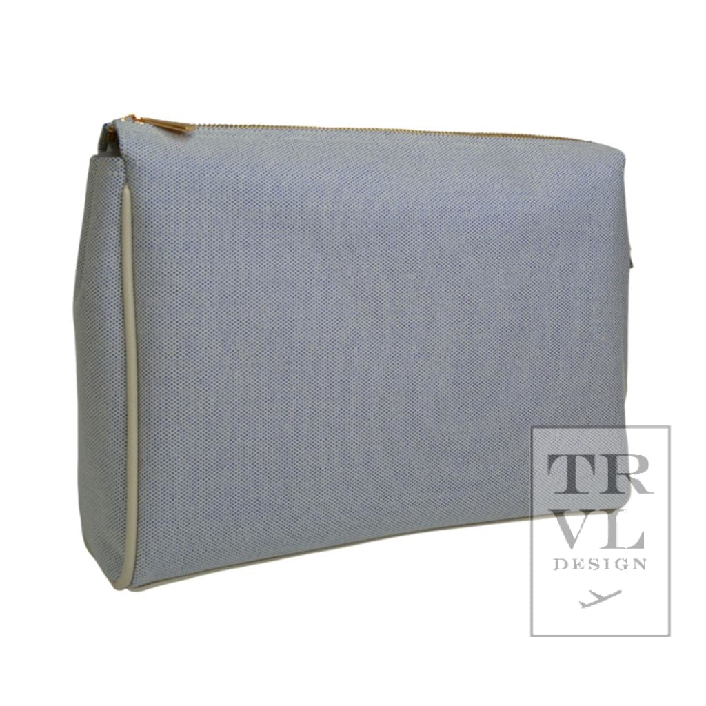 Linen Voyage- Blue- 2 sizes