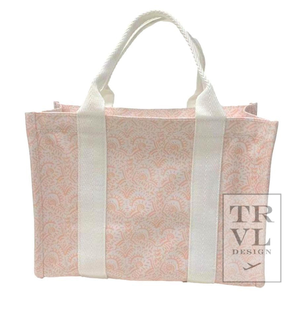 Trvl Mini Tote- Batik Blush