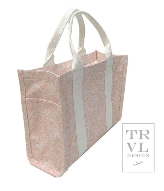 Trvl Mini Tote- Batik Blush