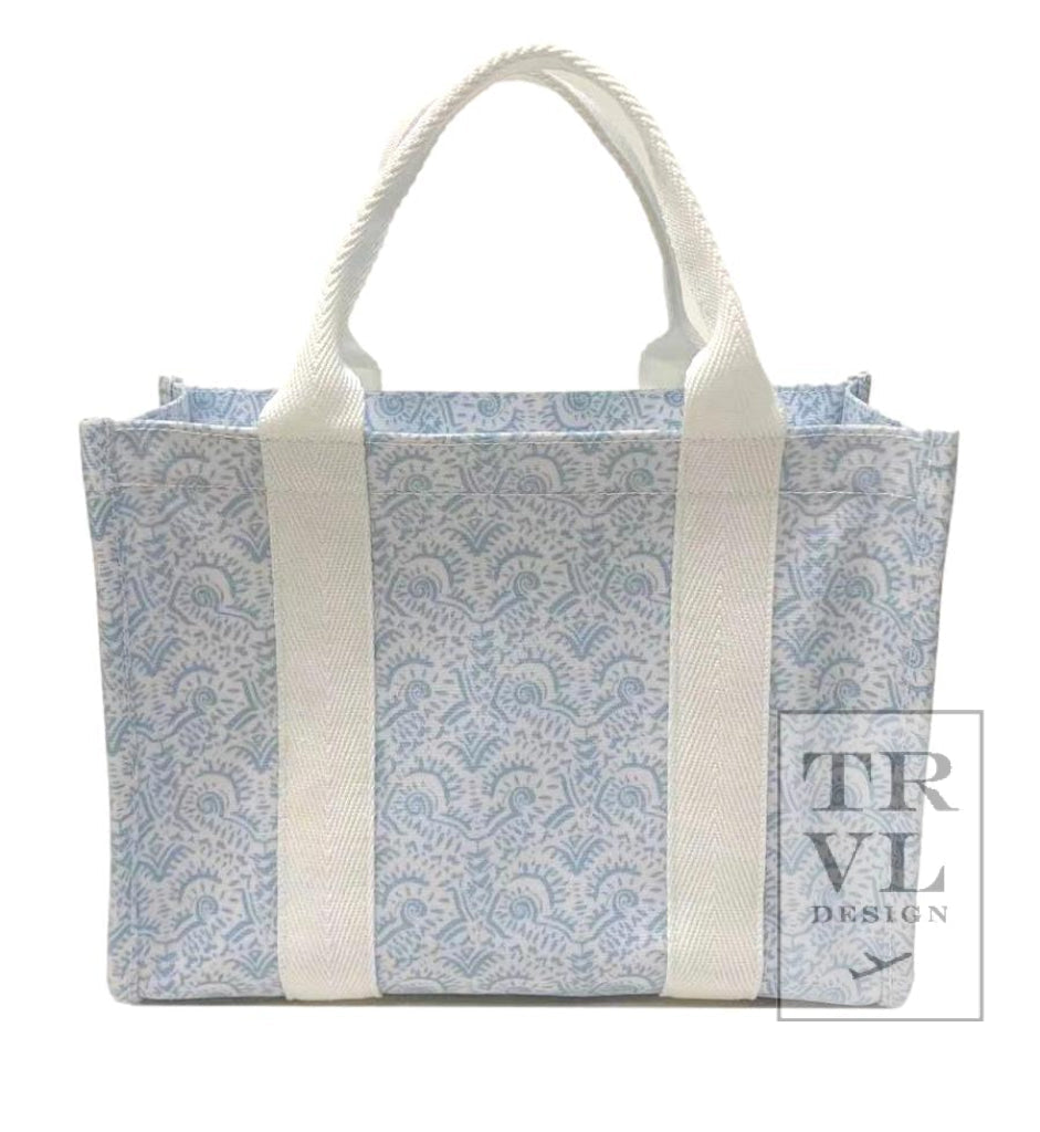 Trvl Mini Tote- Batik Mist