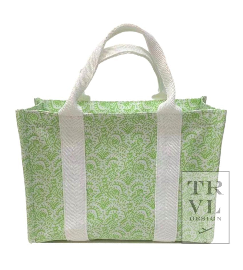 Trvl Mini Tote- Batik Leaf