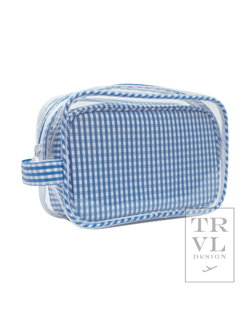 TRVL Duo- Sky Gingham Clear