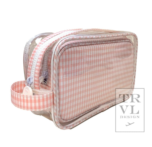 TRVL Duo- Taffy Gingham Clear