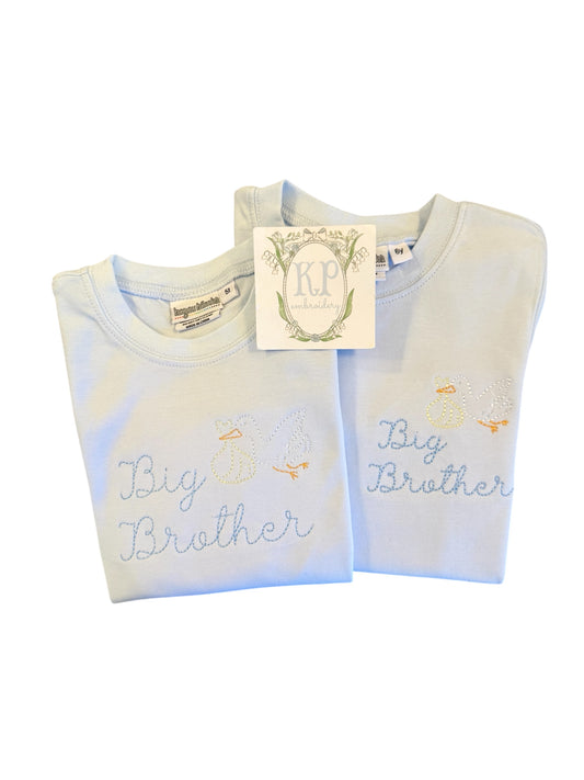 Big brother embroidered Tshirt