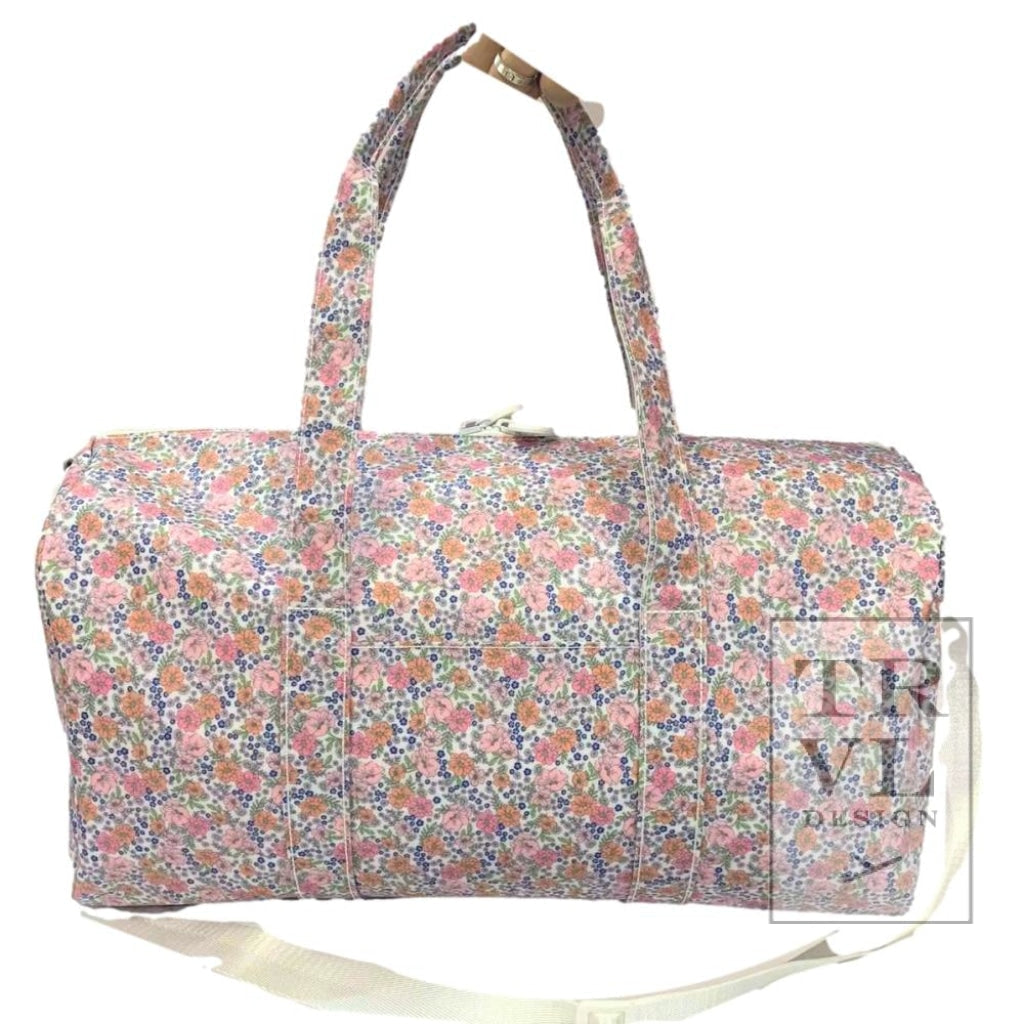 TRVL Weekender- Garden Floral Duffle Bag