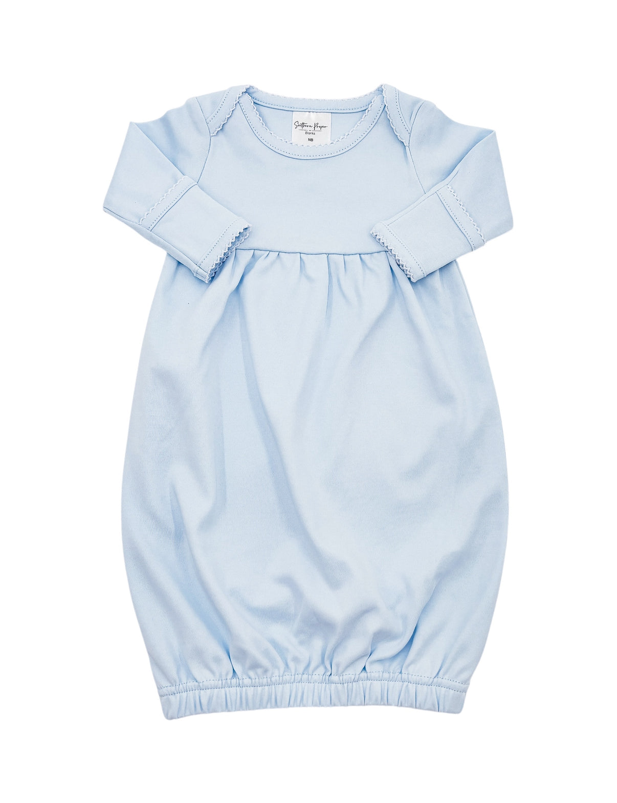 Picot Trimmed Gown