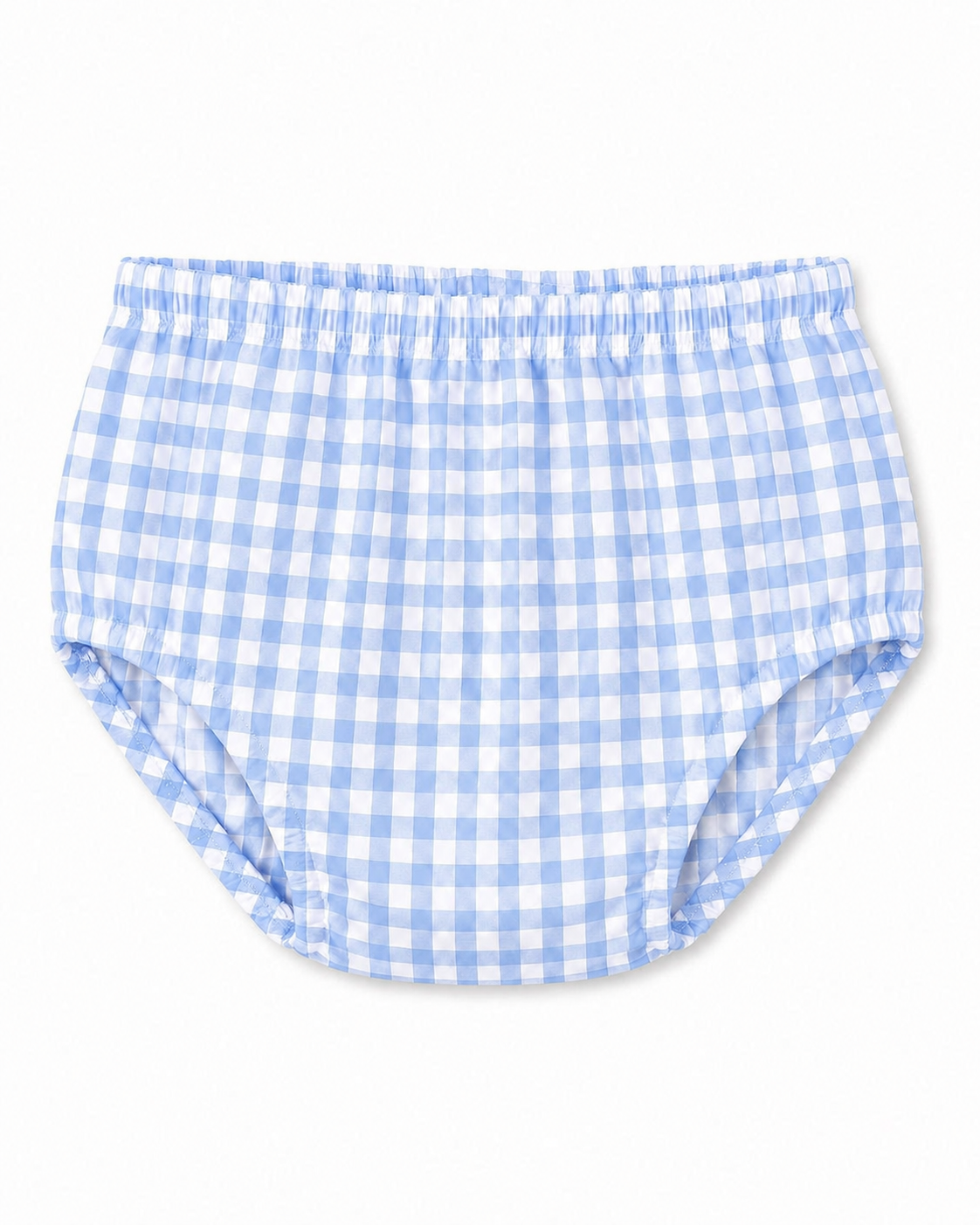 Preorder Ruffles Diaper Cover - Blue Gingham
