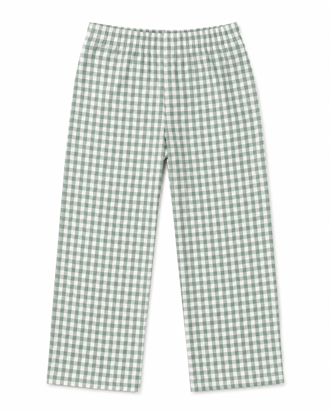 Preorder - sage gingham PANTS