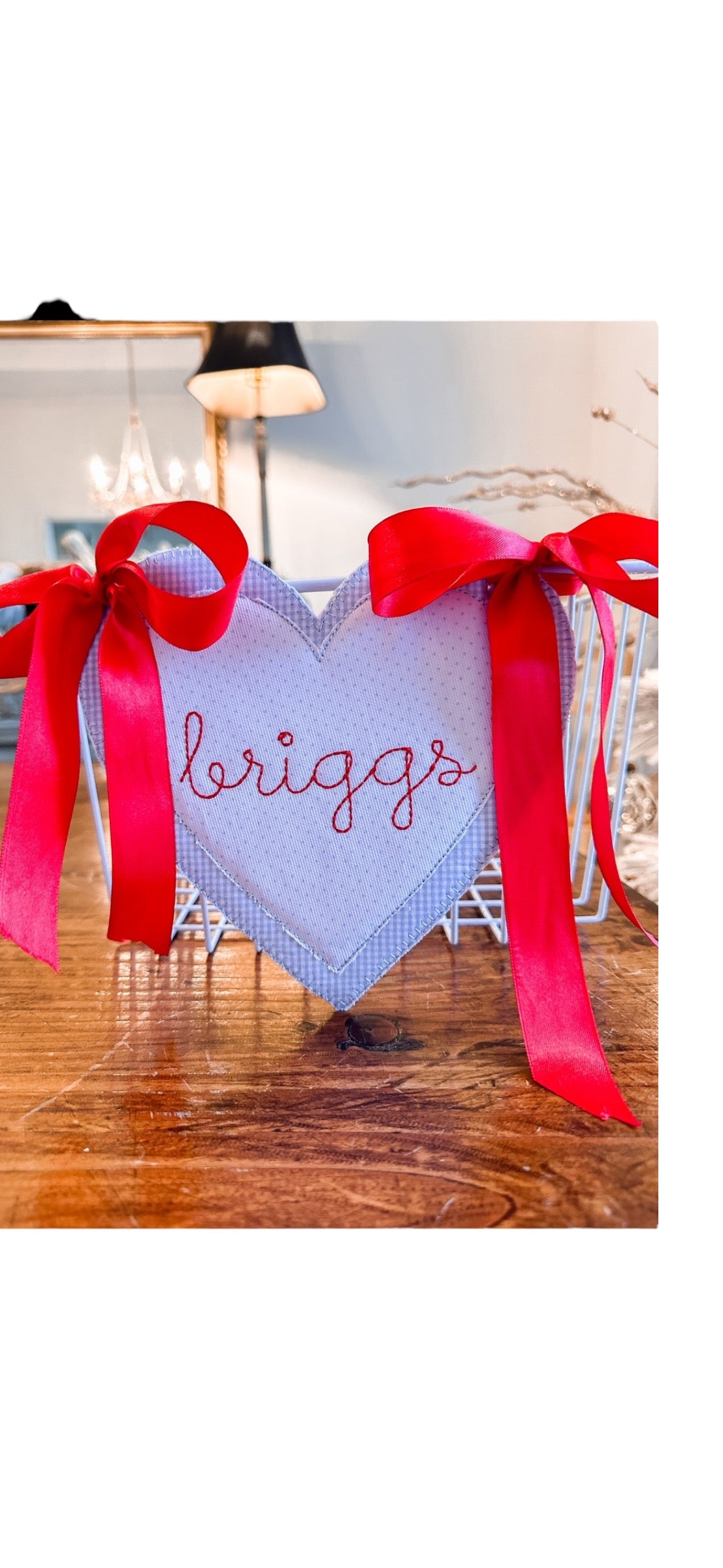 Valentines Basket Tag