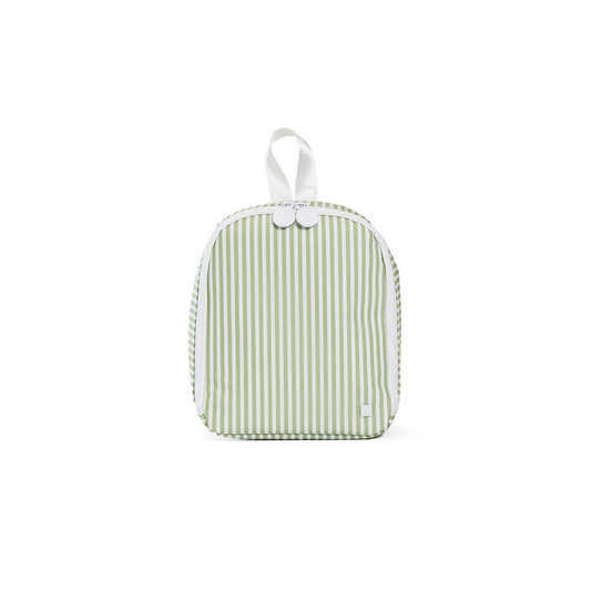 TRVL Lunch Bag- Pimlico Stripe Sage