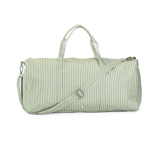 TRVL XL Weekender- Pimlico Stripe Sage