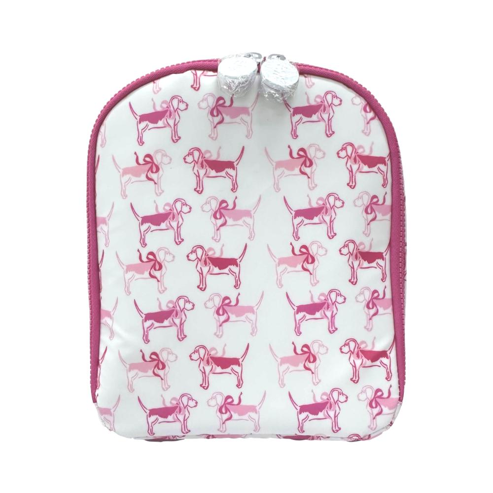 TRVL Lunch Bag- Puppy Love Pink