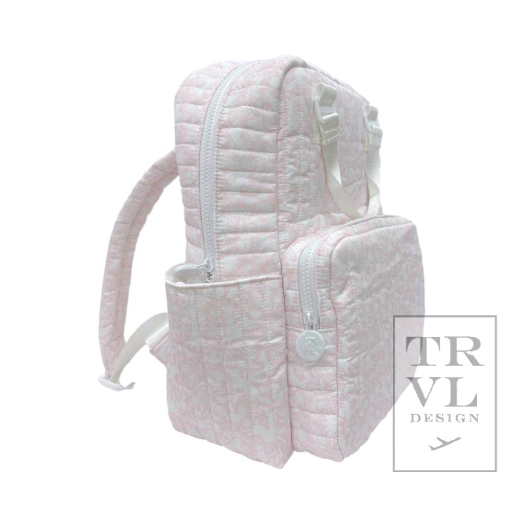 TRVL Quilted All You Need Bag - Woodland Pink