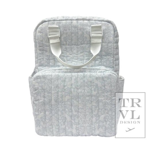 TRVL Quilted All You Need Bag - Woodland Blue