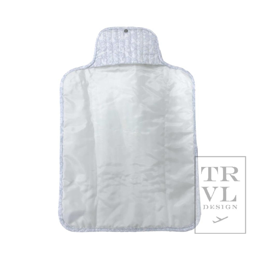 TRVL Quilted Changing Pad- Woodland Blue