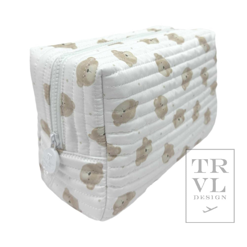 TRVL Quilted Stroller Bundle- Teddy Bear- changer mat + every day