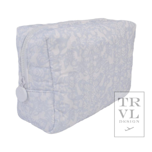 TRVL Quilted Everyday Bag- Woodland Blue