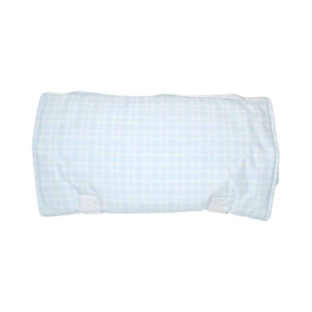 TRVL Rest Up! Nap Mat- Pimlico Plaid Blue