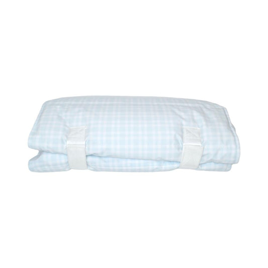 TRVL Rest Up! Nap Mat- Pimlico Plaid Blue