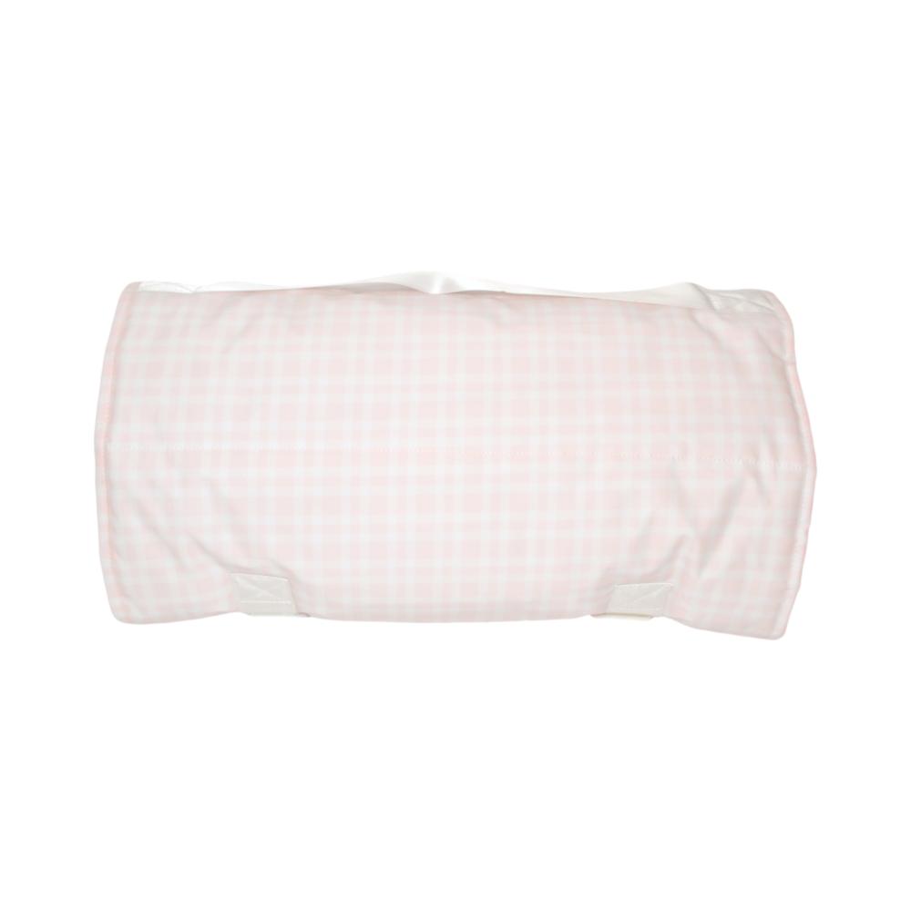 TRVL Rest Up! Nap Mat- Pimlico Plaid Pink