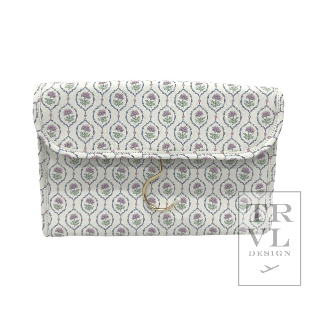 TRVL Luxe Bridal Hanging Toiletry Case- Antibes