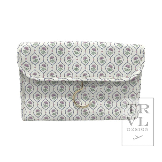 TRVL Luxe Bridal Hanging Toiletry Case- Antibes