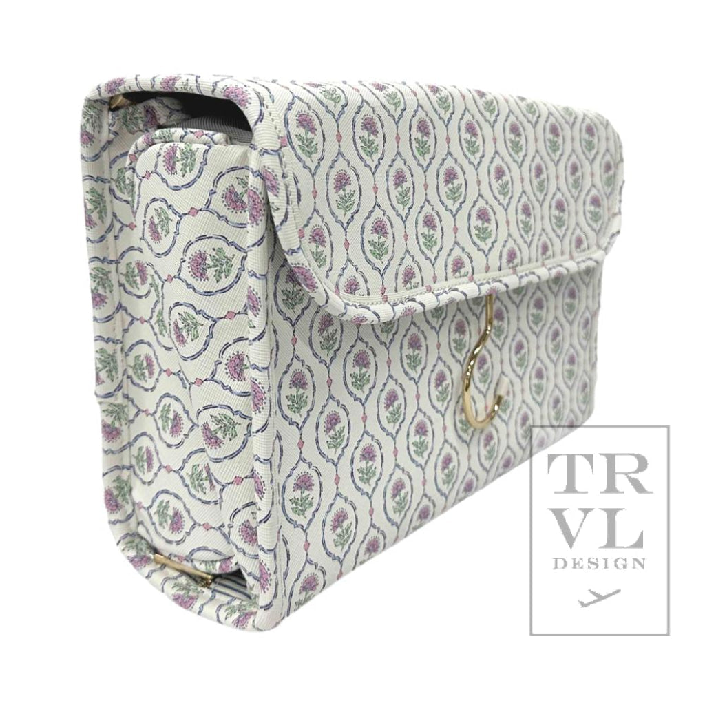 TRVL Luxe Bridal Hanging Toiletry Case- Antibes