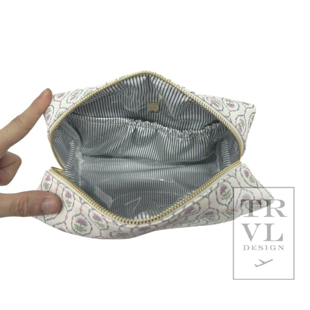 TRVL Luxe Everyday Cosmetic Bag- Antibes