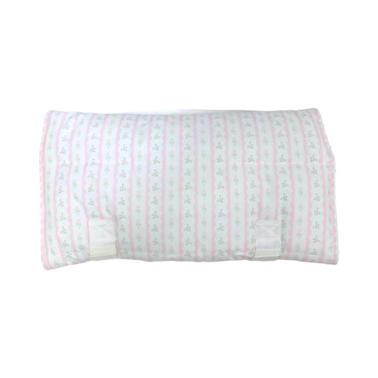 TRVL Rest Up! Nap Mat- Ribbon Floral Pink