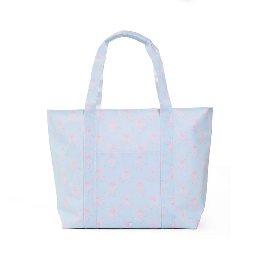 TRVL JUMBO TOTE - X-LARGE TOTE ELOISE BOW *PRE-ORDER Early July Arrival