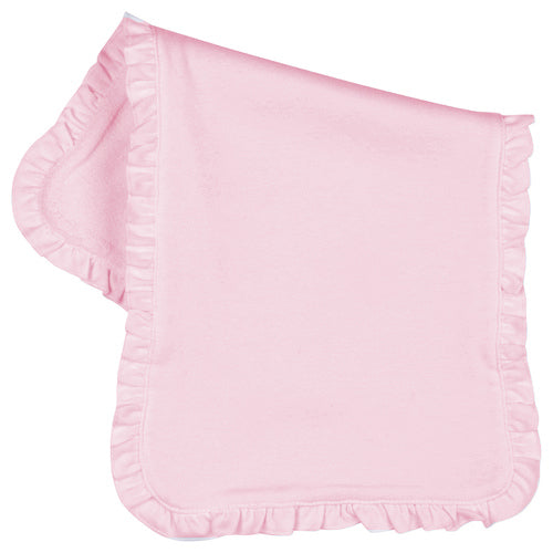 Ruffled Burp Cloth