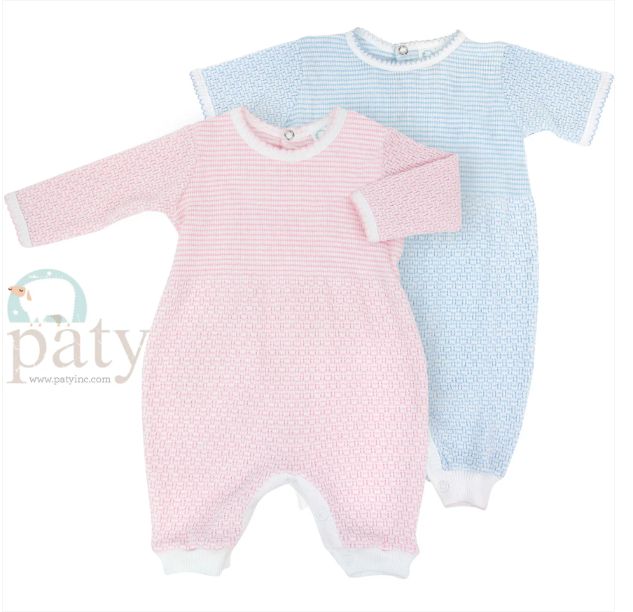 Paty Knit Romper (Short Sleeve) #266SS