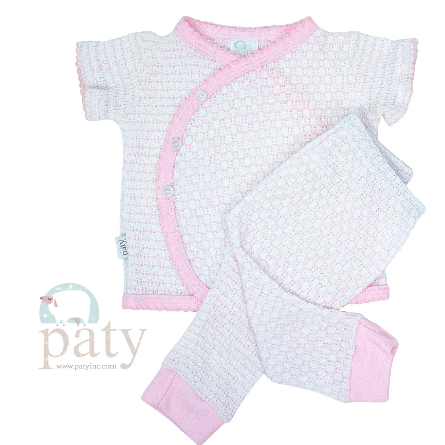 Paty Knit, Kimono Set #399SSJ, #399LSJ