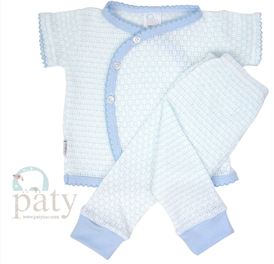 Paty Knit, Kimono Set #399SSJ, #399LSJ