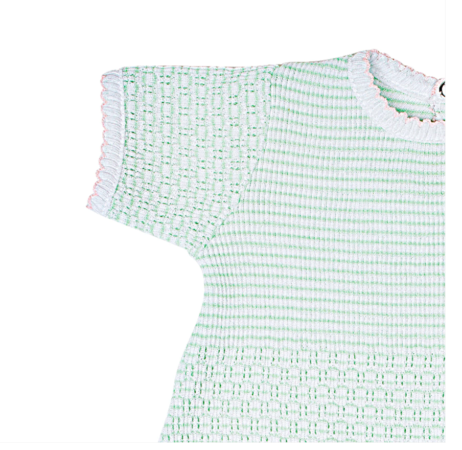 Paty Knit Bubble #263 (GIRL RUFFLED LEG)