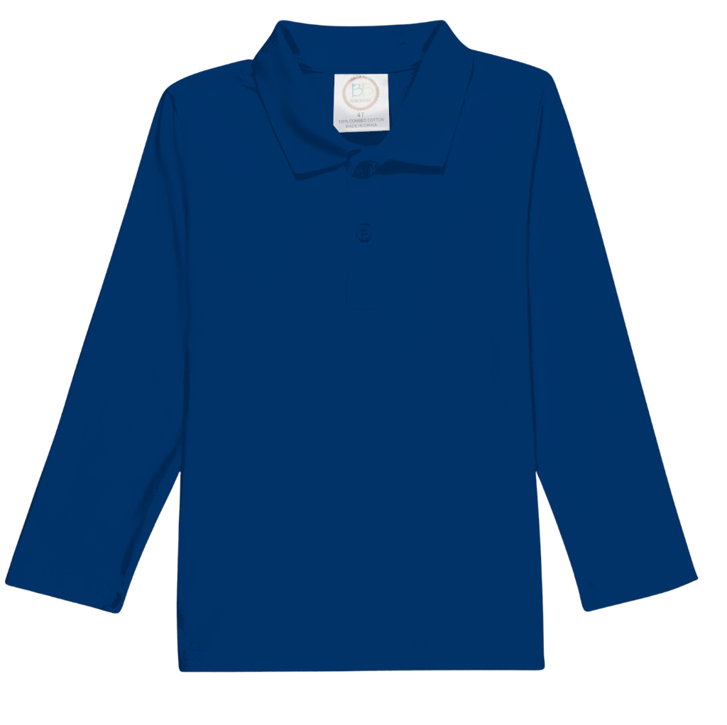 Boys LS polo