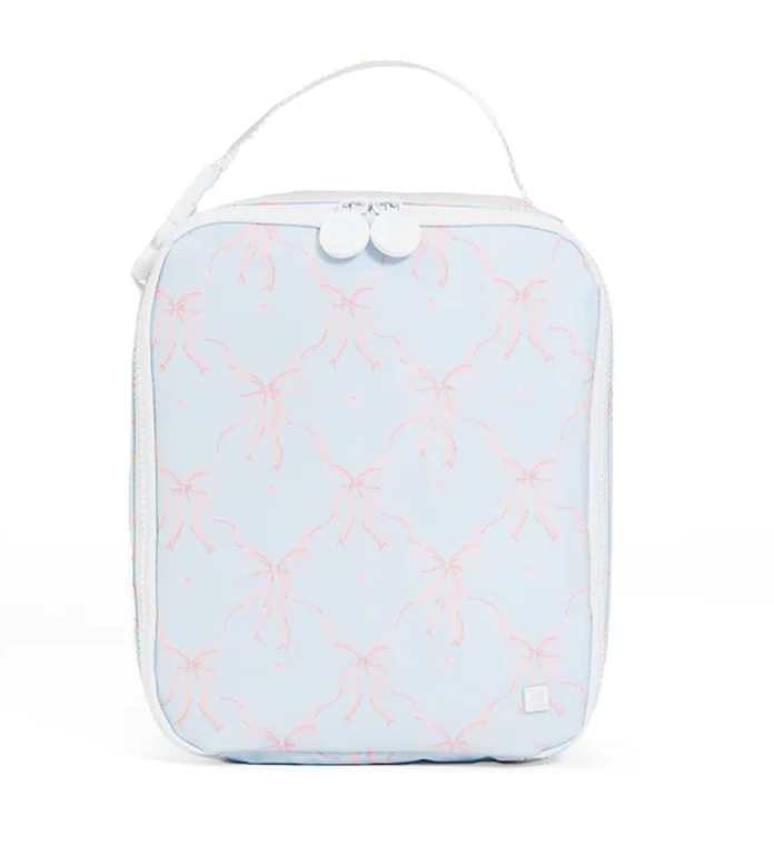 TRVL Lunch Box Insulated Lunch Bag-  Eloise Bow