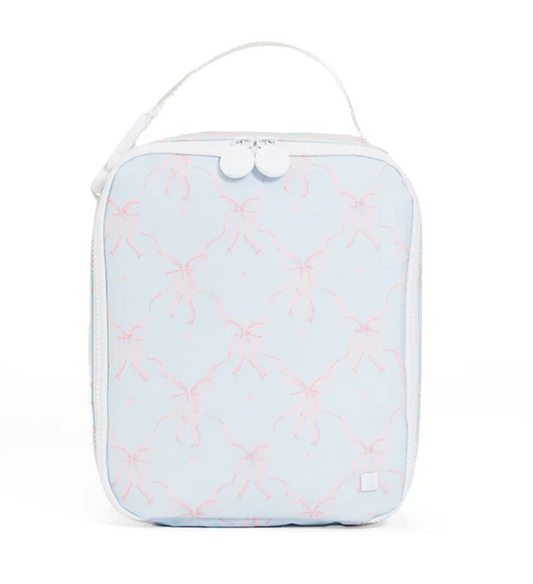 TRVL Lunch Box Insulated Lunch Bag-  Eloise Bow