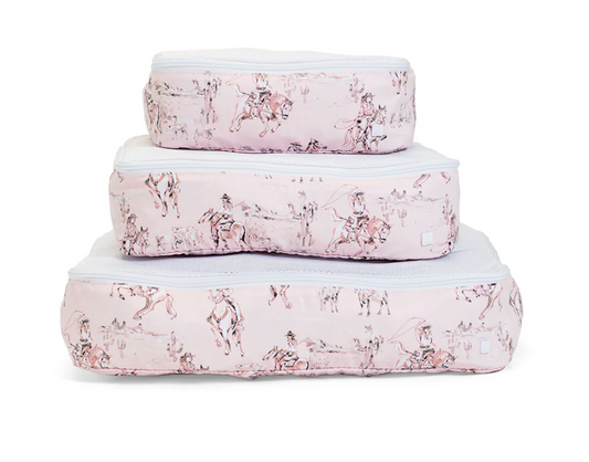 TRVL LUXE PACKING SQUAD - Cowgirl Toile