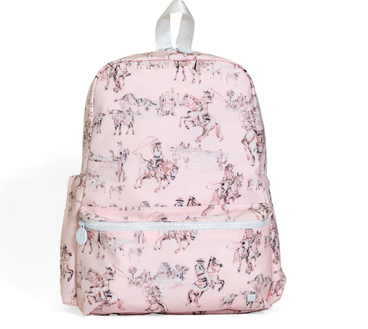 TRVL Backpacker- Cowgirl Toile